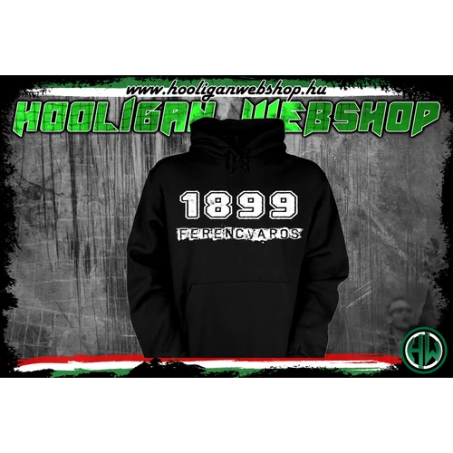 1899 Ferencváros 2 kapucnis pulóver 4XL - méret