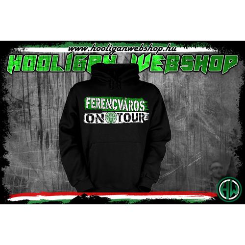 Ferencváros On Tour Kapucnis pulóver - 4XL - méret