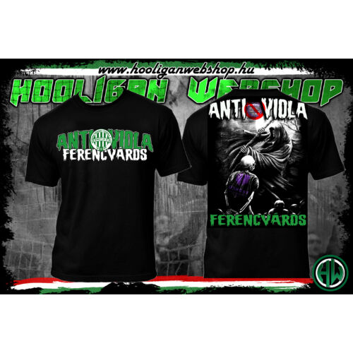 Anti viola Ferencváros póló