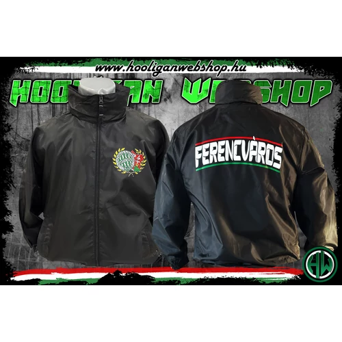 Magyar-Fradi, cipzáros széldzseki